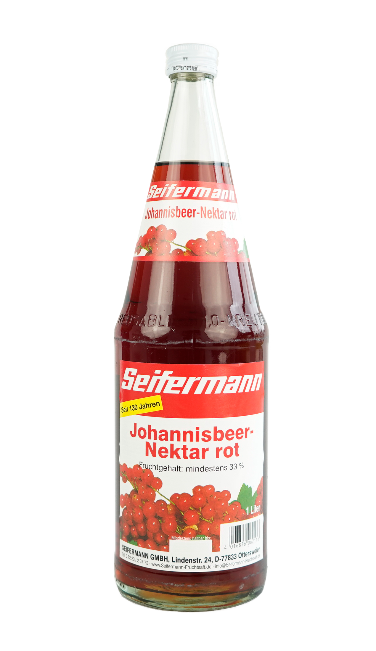Johannisbeer Nektar rot – Seifermann-Fruchtsaft