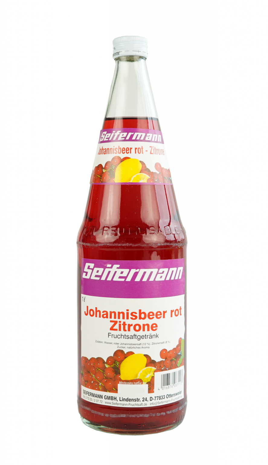 Johannisbeer-Zitrone – Seifermann-Fruchtsaft